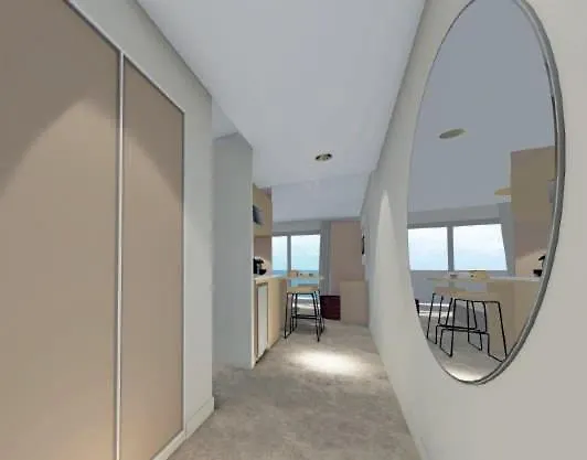 Apartmanhotel Le Vibes 243 Avec Parking - Luxe -by Agn - 2 Personnes